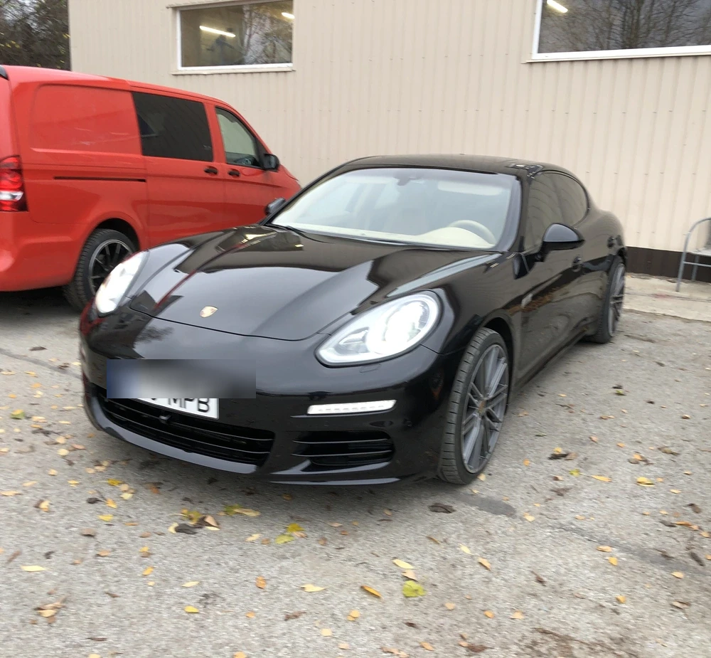 Porsche pärast remonti